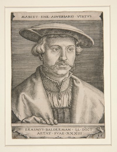 Erazma Baldermana autorstwa Barthel Beham