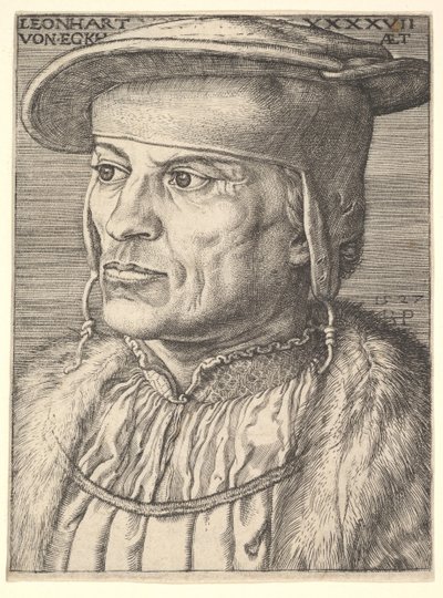 Leonard z Eckh, 1527. autorstwa Barthel Beham