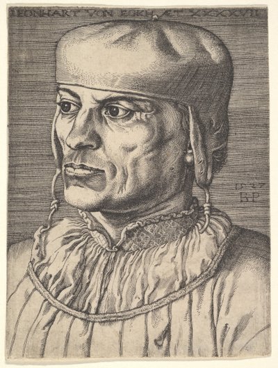 Leonhart von Eck, 1527. autorstwa Barthel Beham