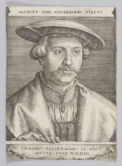 Portret Erazma Baldermanna autorstwa Barthel Beham