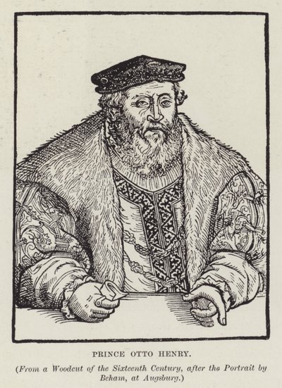 Otto Heinrich, elektor palatyn autorstwa Barthel after Beham