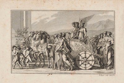 Triumf Napoleona, Pierwszego Konsula, 1801. autorstwa Barthélemy Roger