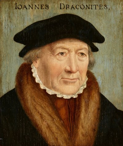 Portret Johannesa Draconitesa autorstwa Bartholomaeus Bruyn the Elder