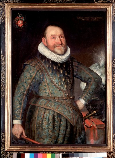 Portret francuskiego poety Theodore Agrippa d