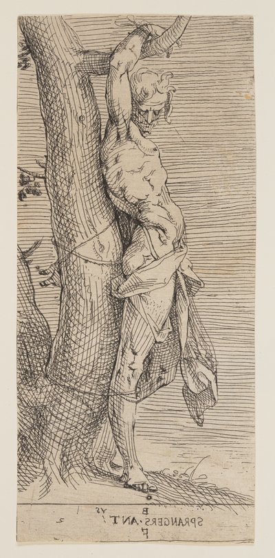 Święty Sebastian autorstwa Bartholomaeus Spranger