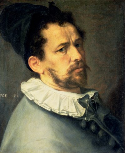 Autoportret, ok. 1580-85 autorstwa Bartholomaeus Spranger