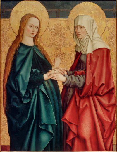 Wizyta Maryi autorstwa Bartholomäus Zeitblom