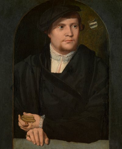 Portret mężczyzny (olej na desce) autorstwa Bartholomaeus the Elder Bruyn