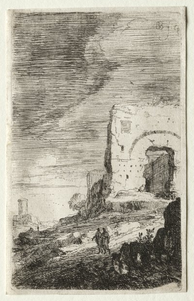 Łaźnie Karakalli autorstwa Bartholomeus Breenberg