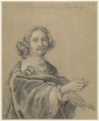 Portret Bartłomieja Breenbergha autorstwa Bartholomeus Breenbergh (possibly)