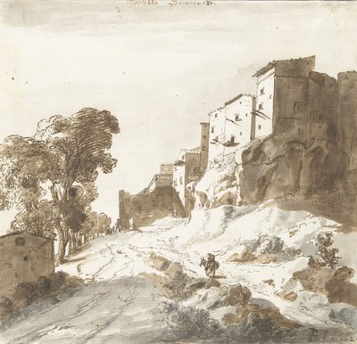 Zamek Bomarzo, 1625 (długopis) autorstwa Bartholomeus Breenbergh