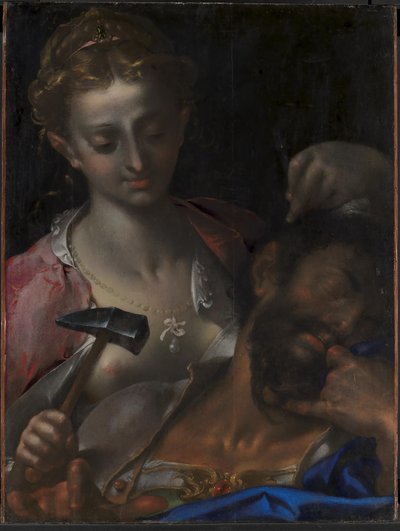 Jael zabija Siserę autorstwa Bartholomeus Spranger