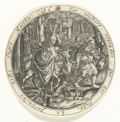 Lot do Egiptu autorstwa Bartholomeus Willemsz. Dolendo