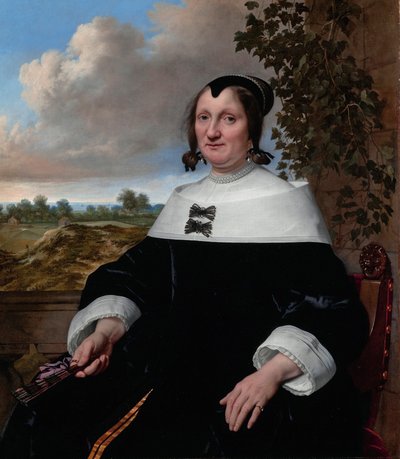 Hester du Pire (prawdopodobnie), autor: Bartholomeus van der Helst autorstwa Bartholomeus van der Helst