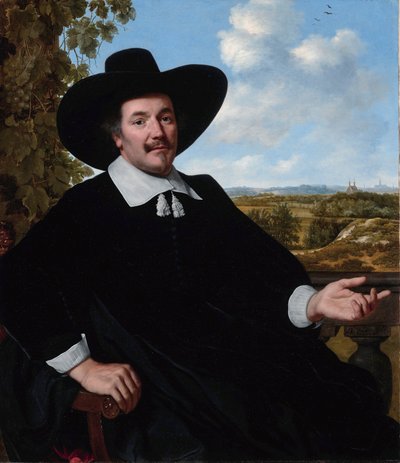 Portret Lucasa van Beecka (ok. 1602-1657) (prawdopodobnie) autorstwa Bartholomeus van der Helst