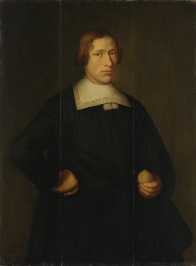 Portret młodego mężczyzny z cytryną autorstwa Bartholomeus van der Helst