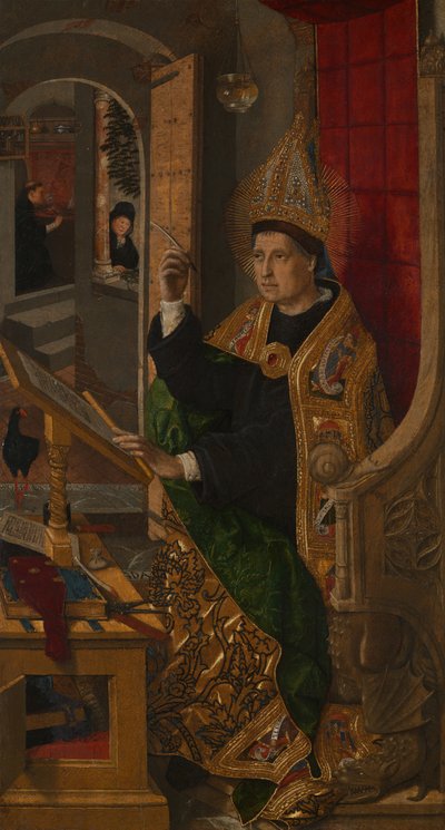 Św. Augustyn, 147785. autorstwa Bartolomé Bermejo