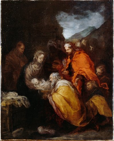 Adoracja Trzech Króli autorstwa Bartolomé Esteban Murillo