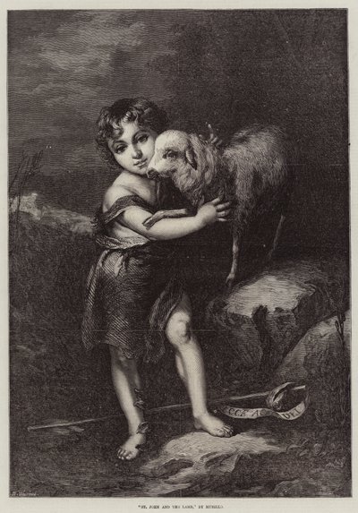 Św. Jan i Baranek autorstwa Bartolomé Esteban Murillo