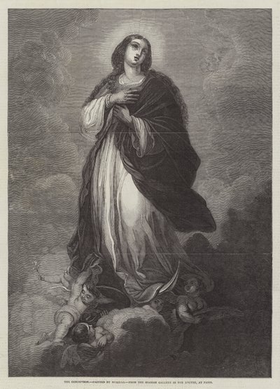 Poczęcie autorstwa Bartolomé Esteban Murillo