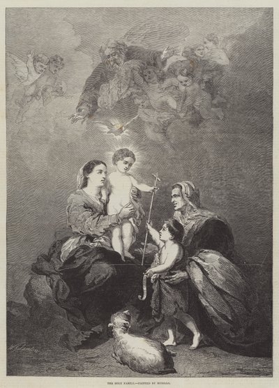 Święta Rodzina autorstwa Bartolomé Esteban Murillo
