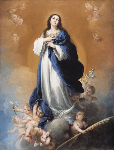 Niepokalane Poczęcie autorstwa Bartolomé Esteban Murillo