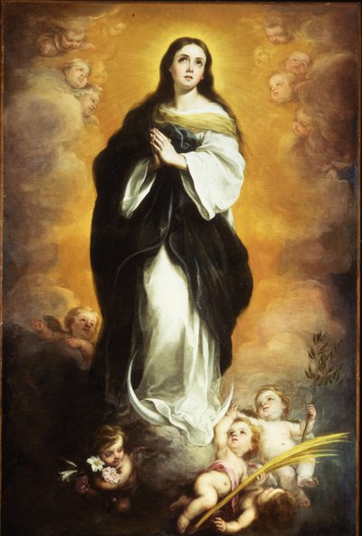 Niepokalane Poczęcie autorstwa Bartolomé Esteban Murillo