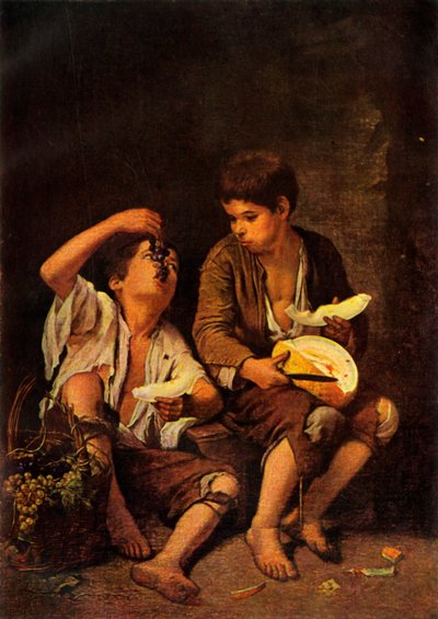Zjadacze melonów, ok. 1650, 1946. autorstwa Bartolomé Esteban Murillo