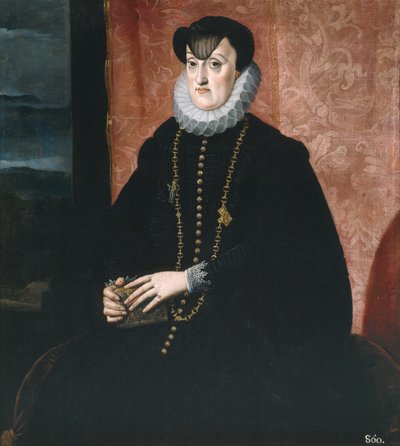 angielski: Arcyksiężna Maria Bawarska, księżna Styrii autorstwa Bartolomé González y Serrano