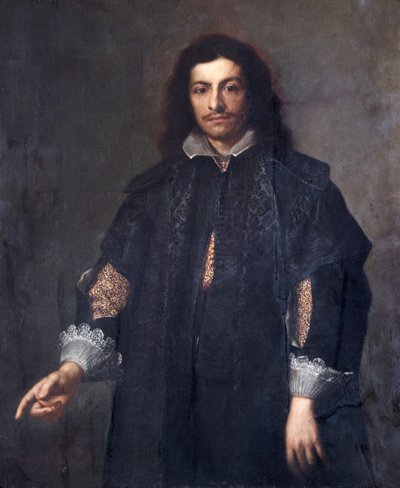 Nieznany mężczyzna, połowa lat pięćdziesiątych XVII wieku (olej na płótnie) autorstwa Bartolomé Esteban Murillo