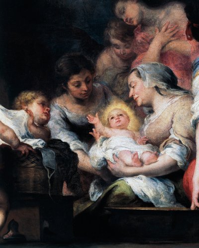 Narodziny Dziewicy autorstwa Bartolomé Esteban Murillo