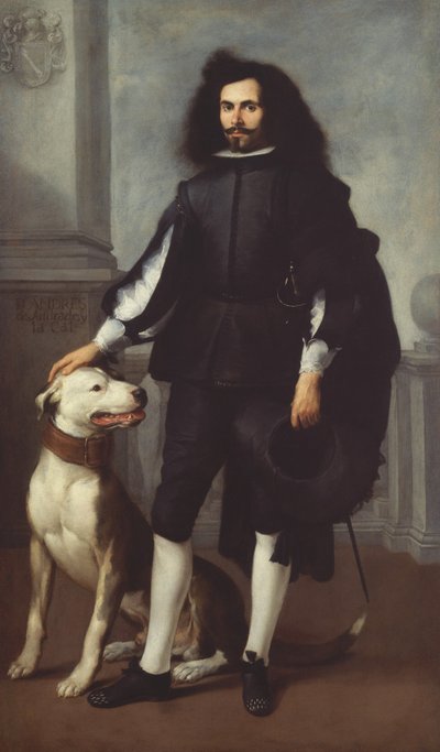 Don Andrés de Andrade i Cal, ok. 1665-72 (olej na płótnie) autorstwa Bartolomé Esteban Murillo