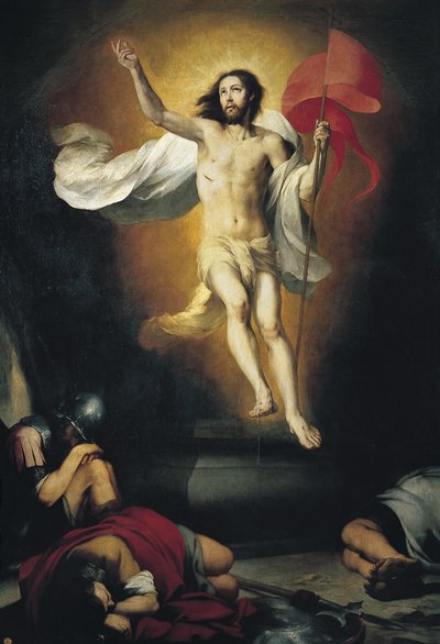 Zmartwychwstanie Pana autorstwa Bartolomé Esteban Murillo