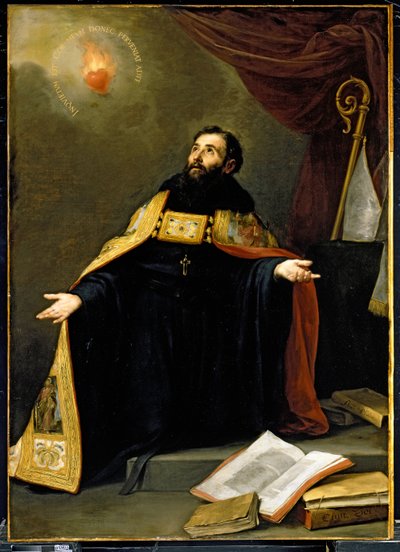 Św. Augustyn w Ekstazie autorstwa Bartolomé Esteban Murillo