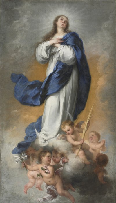 Niepokalane Poczęcie autorstwa Bartolomé Esteban Murillo