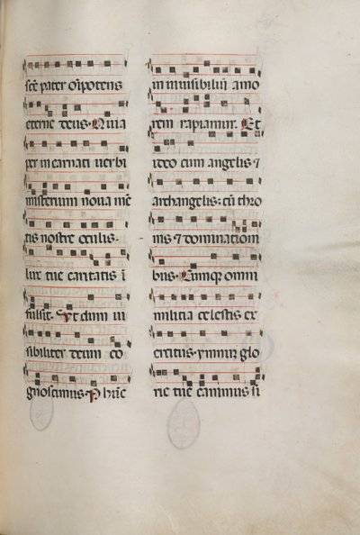 Mszał: Fl. 177: Muzyka do różnych modlitw zwyczajnych, 1469. autorstwa Bartolomeo Caporali