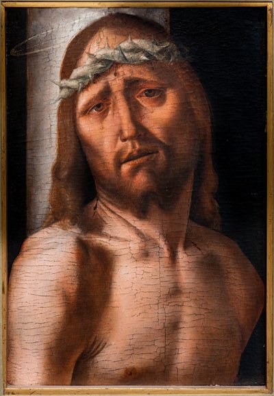 Chrystus przy kolumnie, 2 poł. XV w. (olej na desce) autorstwa Bartolomeo Montagna