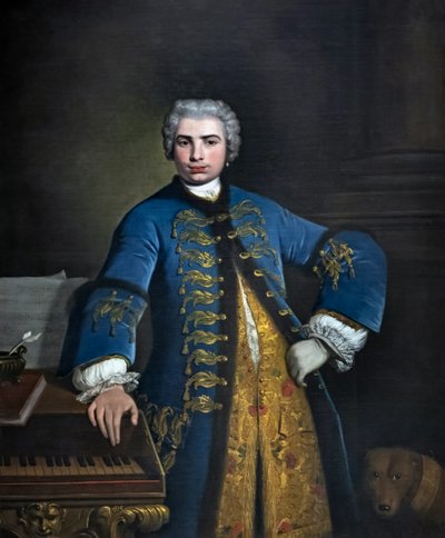 Portret Farinellego autorstwa Bartolomeo Nazari