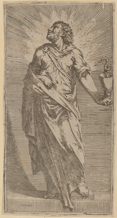 Św. Jan Ewangelista autorstwa Bartolomeo Passarotti