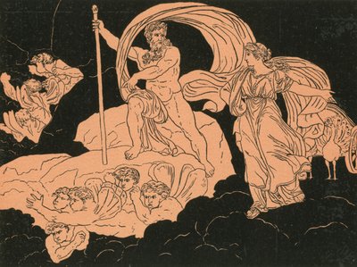 Juno i Aeolus autorstwa Bartolomeo Pinelli