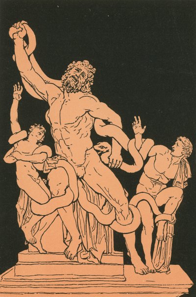 Laokoona autorstwa Bartolomeo Pinelli