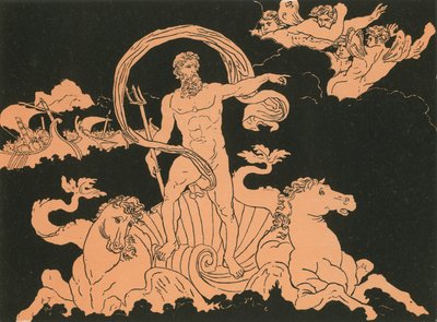 Neptun ucisza fale autorstwa Bartolomeo Pinelli
