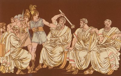 Galowie i senatorowie autorstwa Bartolomeo Pinelli