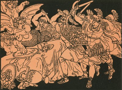 Harpie autorstwa Bartolomeo Pinelli