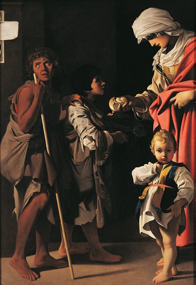 Dobroczynność św. Elżbiety autorstwa Bartolomeo Schedoni