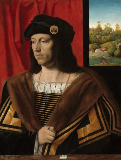 Portret dżentelmena autorstwa Bartolomeo Veneto