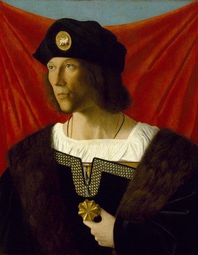 Portret dżentelmena autorstwa Bartolomeo Veneto