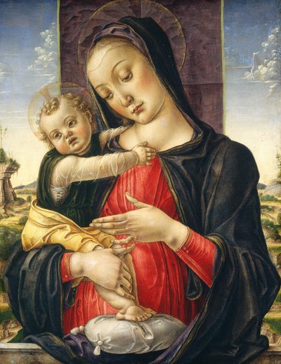 Madonna z Dzieciątkiem, c. 1475. autorstwa Bartolomeo Vivarini