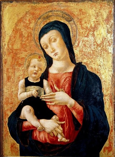 Dziewica i Dziecko autorstwa Bartolomeo Vivarini