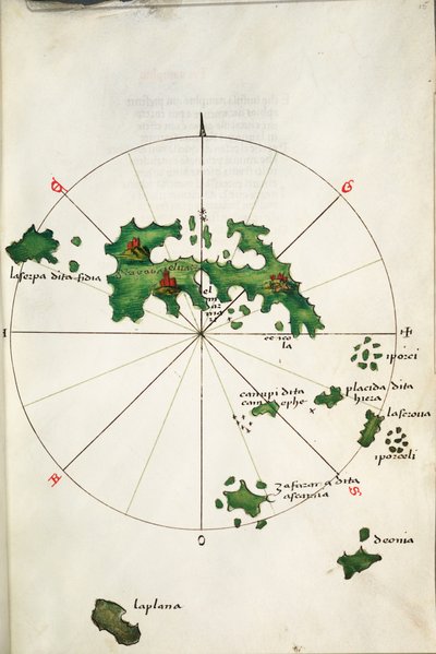 Astipalaia, ok. 1485 r. (welin) autorstwa Bartolomeo da li Sonetti